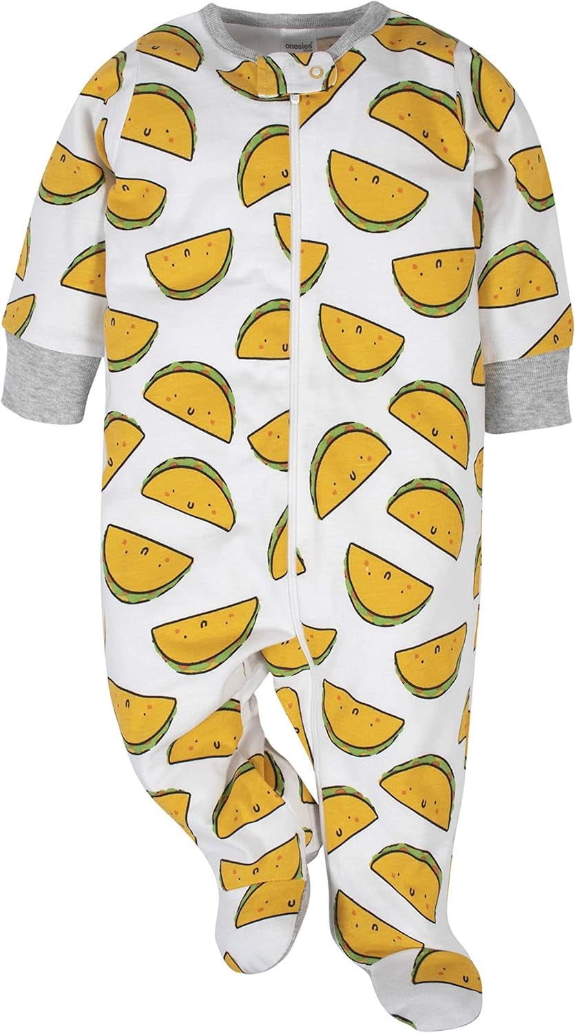 Baby-Boys 4-Pack Sleep 'N Play Footies