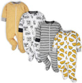 Baby-Boys 4-Pack Sleep 'N Play Footies