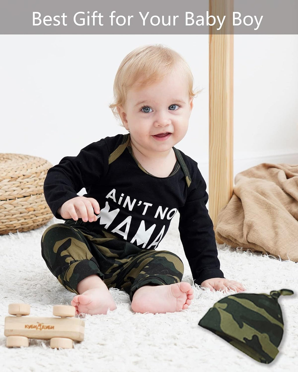 Newborn Baby Boy Clothes Outfits Letter Printed Romper Pants Set Infant Baby Boy Clothing 0 3 6 9 12 18 Months